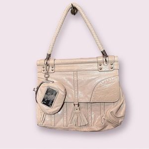 CHAMPAGNE BEBE PURSE WITH WALLET